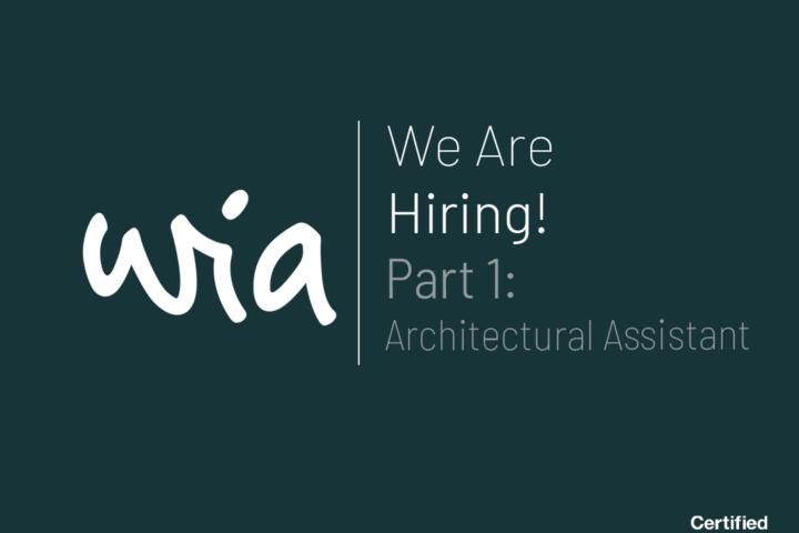 WIA we are hiring